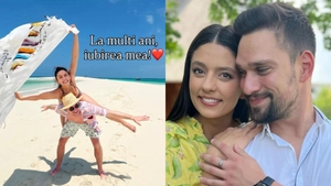 Oana Gherman a împlinit 36 de ani. Ce mesaj i-a transmis Vlad Gherman: „Ești perfectă pentru mine”