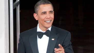 Obama, pictat cu cacao!