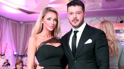 Victor Slav, alături de fosta soție, Bianca Drăgușanu