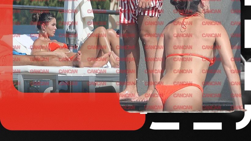 Roșie ca focul să-i surâdă norocul! Denisa Nechifor a făcut spectacol la piscină