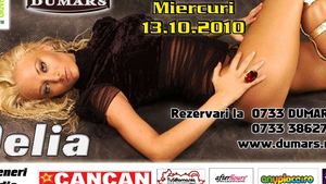 Delia a facut show in Dumars la Belvedere Party