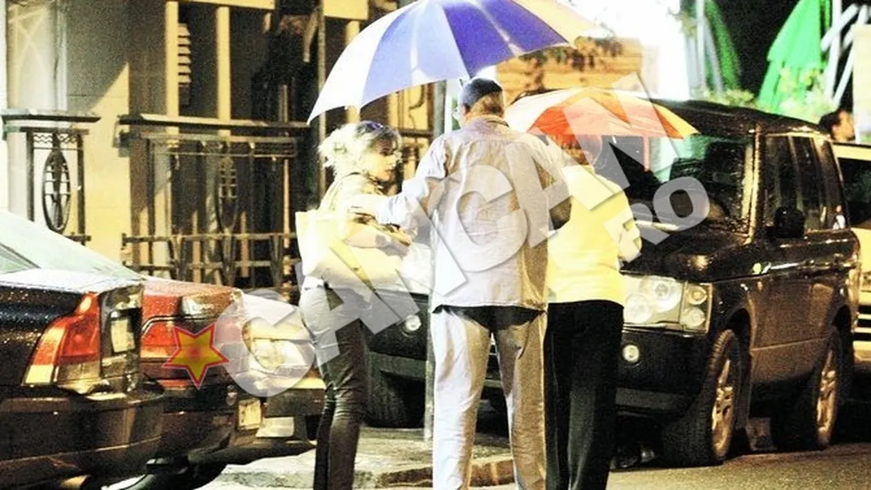 Horia Moculescu, intr-o plimbare la ceas de seara cu Alexandra Velniciuc. Cavaler sau Casanova?