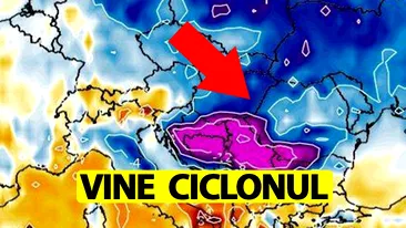 Un ciclon se apropie periculos de România. ANM, în alertă