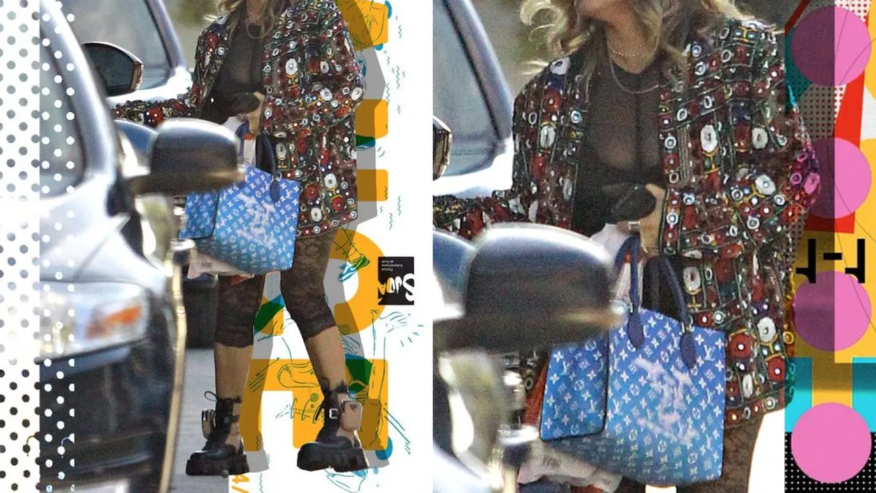 Loredana Groza a venit “super-transparentă” la muncă