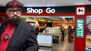 Ce a putut găsi Piedone într-un Mega Image din Plaza România. Șefului ANPC nu i-a venit să creadă: "Fetelor!"