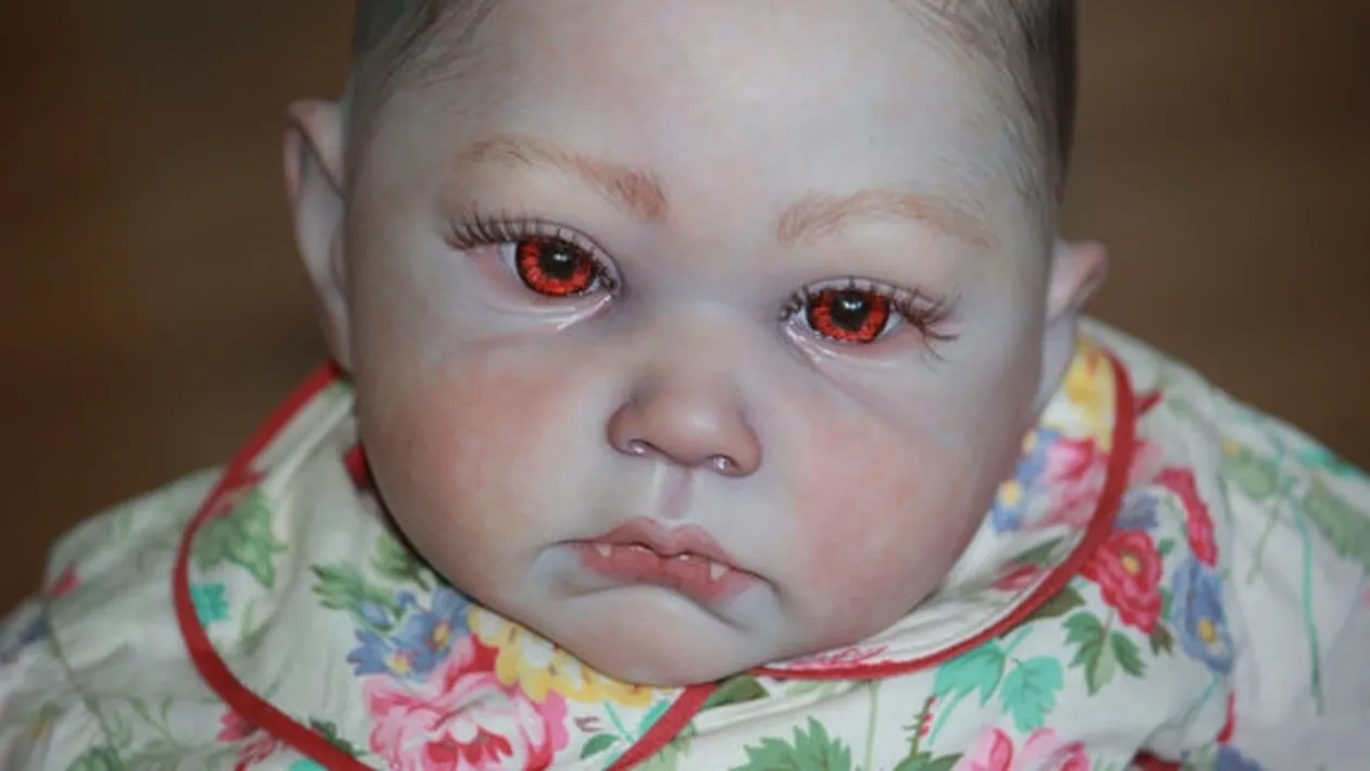 Cadou horror de sărbători: păpuşile sub formă de bebeluşi vampiri! Ai cumpăra aşa ceva?