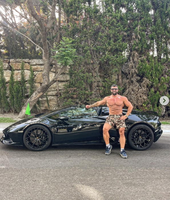 Nicolae Lupșor conduce un Lamborghini Huracan/ sursă foto: Instagram