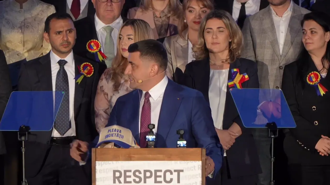 Ce a postat George Simion pe pagina lui de Facebook la ora 21:07, cand s-au afișat rezultatele EXIT POLL