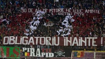 Licitație amânată pentru vânzarea mărcilor, culorilor și trofeelor clubului Rapid!