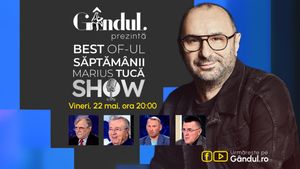 Gândul prezintă Best of Marius Tucă Show - vineri, 22 mai, de la ora 20.00