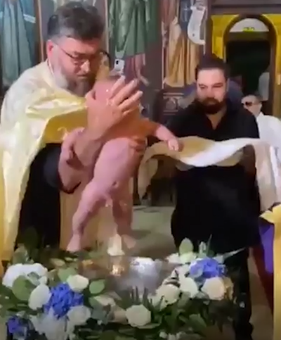 Florin Salam și Roxana Dobre au botezat un băiețel în acest weekend