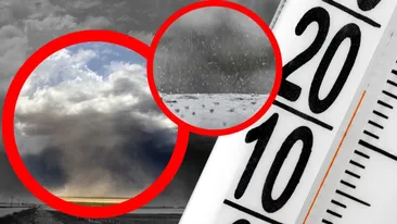 Prognoza meteo azi, 4 iulie 2026. Zonele din România în care temperaturile scad, apar vijelii, ploi și grindină