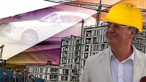 I-a băgat pe muncitori în ședință… Milionarul cu Rolls de 200.000 € s-a mutat pe șantier!