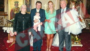 Ioan Talpes, nas la un botez de VIP-uri