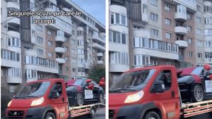 I-a greșit iubitei și i-a cumpărat un Porsche. Mesajul scris pe mașină, însă, s-a viralizat!