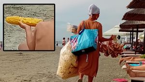 Cu câți lei a ajuns să se vândă un porumb fiert, pe plajele din Mamaia. Riscurile pe care puțini turiști le cunosc