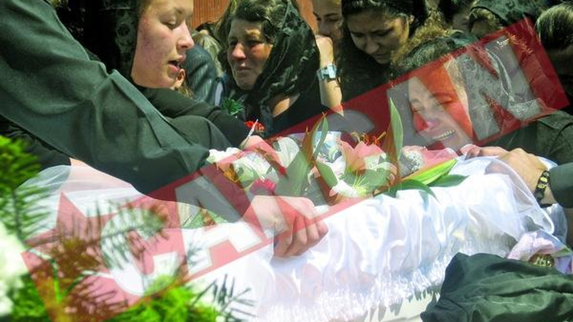 Adolescenta ucisa de tren, condusa pe ultimul drum de toti colegii si profesorii sai
