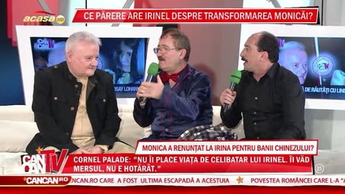 Irinel Columbeanu, extrem de sincer la CanCan TV: “Am incercat o chinezoaica, inainte de Monica, dar nu a mers"