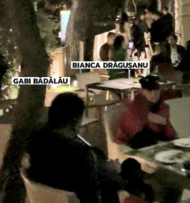 Bianca Drăgușanu și Gabi Bădălău, surprinși într-un moment romantic (Foto: CANCAN.RO)