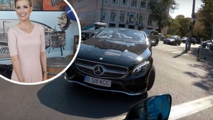 "Eu sunt nebun? Ești pe contrasens!" Cristina Rus, scandal în trafic cu un motociclist! S-a lasat cu cuvinte grele