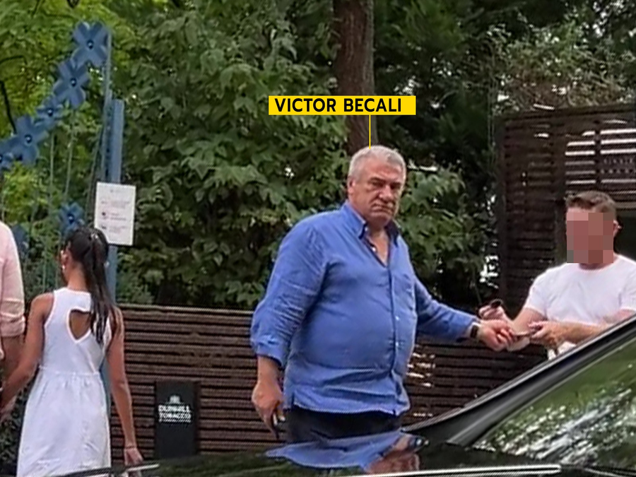 Victor Becali părăsește petrecerea de botez (Foto: CANCAN.RO)