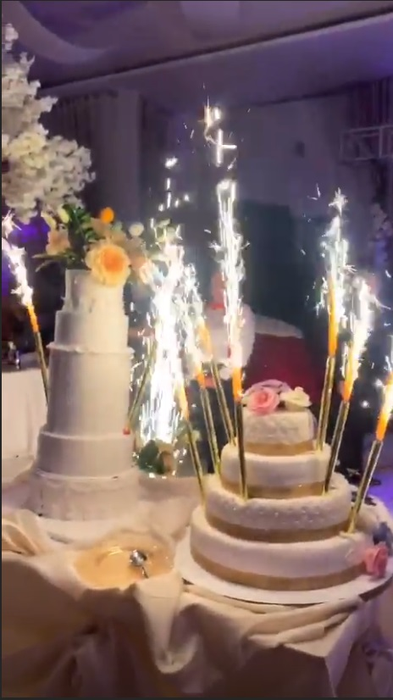 Cum s-a îmbrăcat soția lui Adrian Minune la nunta fiicei sale. Primele imagini cu Karmen în rochie de mireasă. FOTO