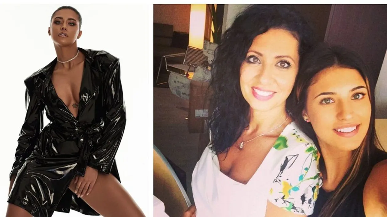 Antonia a pozat complet goală! Ce mesaj i-a trimis mama ei când a văzut imaginea