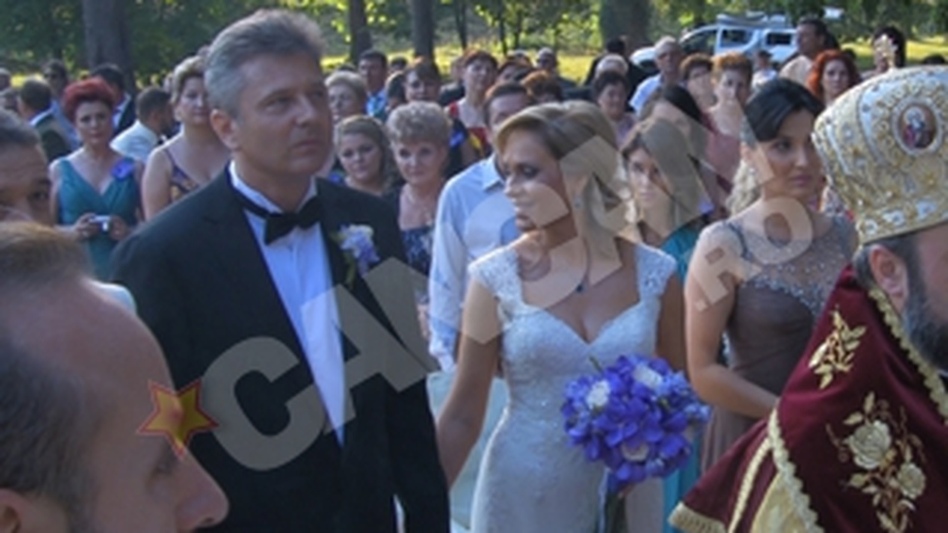 VIDEO Uite-o pe Gabi Firea mireasa! Vezi cum a fost la nunta ei cu Florentin Pandele!