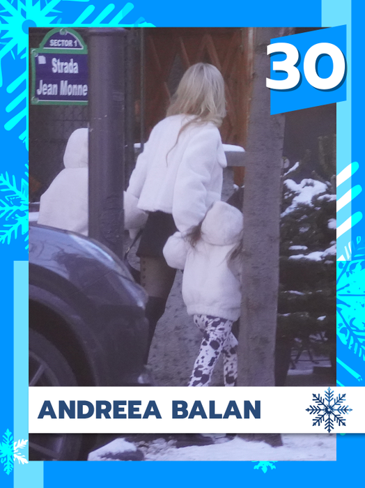 Intră în acțiune TOP 30 de vedete care s-au luat cu iarna la “trântă”. Andreea Mantea, Roxana Ionescu și Ioana Filimon au dat totul în zăpadă
