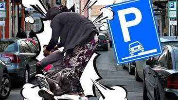 S-au păruit la piaţă din cauza unui... loc de parcare!