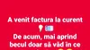 BANCUL ZILEI | A venit factura la curent