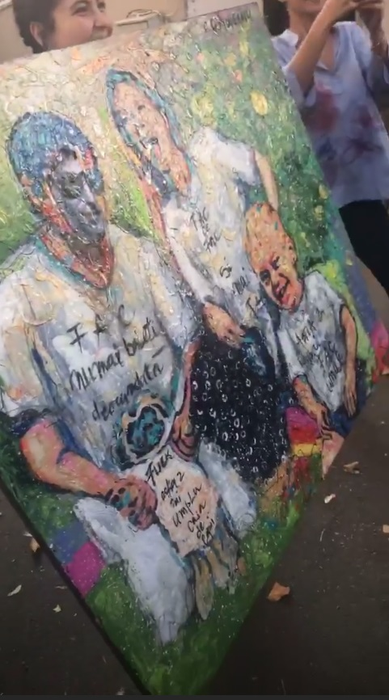 Adela Popescu, în lacrimi când a primit cel mai frumos cadou de ziua ei. Radu Vâlcan i-a fost alături