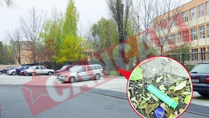 Elevii unei scoli bucurestene, vecini cu toxicomanii