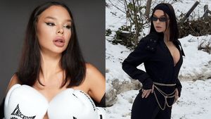 NU E BANC! Cum a apărut îmbrăcată Bettyshor, luptătoarea din RXF, pe pârtie. Internauții au crezut că nu văd bine!