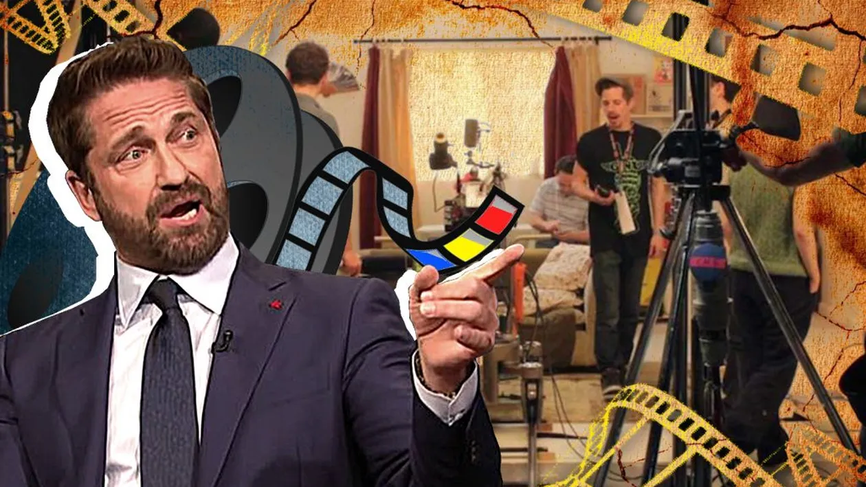 Celebrul Gerard Butler aterizează în secret în România!