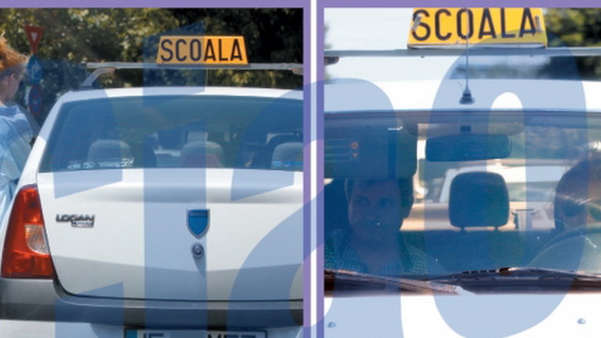 Scolarita Ioana se viseaza soferita! Iubita lui Ducu Ion face scoala auto in minijup!