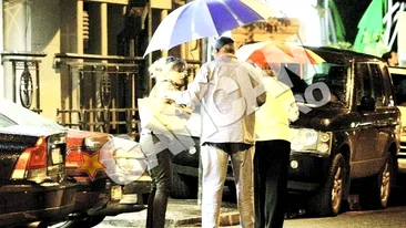 Horia Moculescu, intr-o plimbare la ceas de seara cu Alexandra Velniciuc. Cavaler sau Casanova?