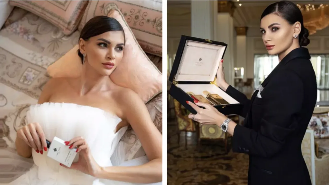 Câți euro costă un parfum de 50 ml făcut de Ramona Gabor. Bruneta a dat lovitura în Dubai!