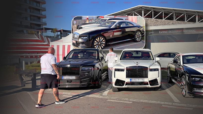 Mașini de 7.600.000 € în parcarea LOFT-ului! Nu mai aveai loc să arunci un ac: Rolls-Royce-uri, Maybach-uri, Ferrari-uri și Porsche-uri