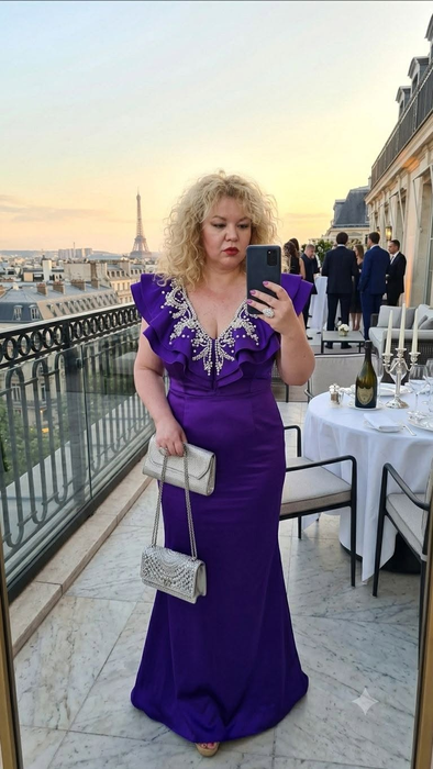 Provocarea inedită prin care Oana Lis a ajuns lângă Brad Pitt. Imaginile au devenit virale
