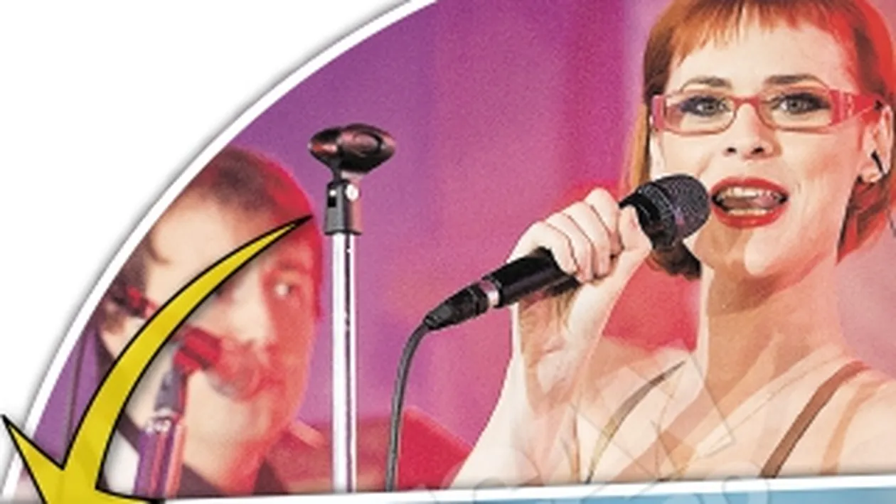 Calin Geambasu i-a facut altar Malinei Olinescu pe scena! Canta alaturi de stativul microfonului ei