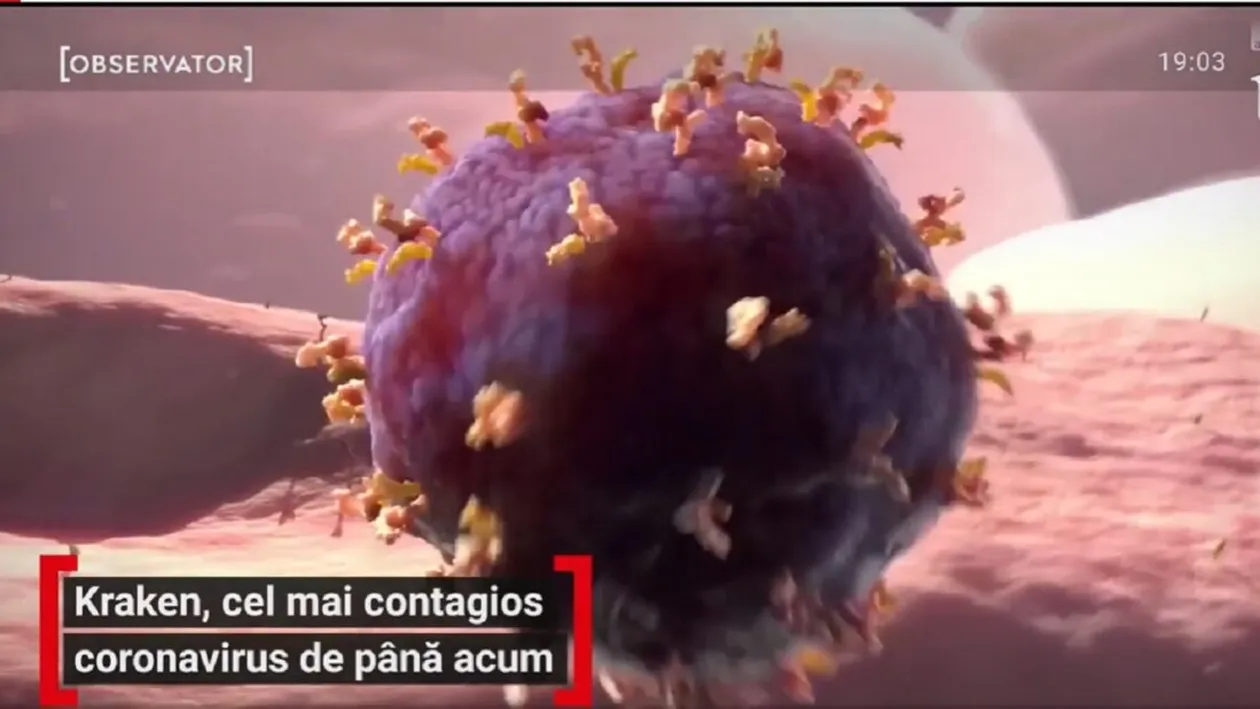 Kraken, cea mai periculoasă tulpină de coronavirus de până acum. Medicii se tem de ce ar putea urma