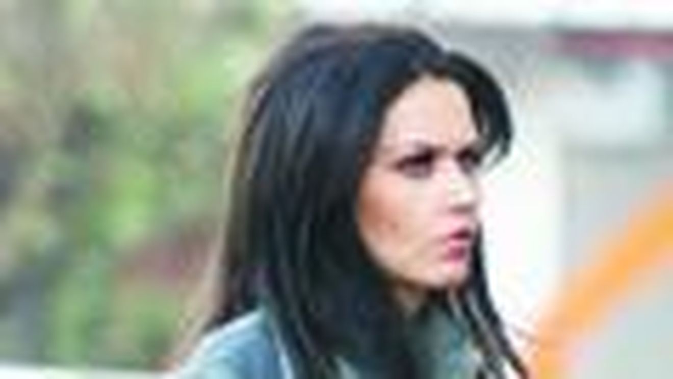 Oana l-a lasat singur pe Pepe la inmormantarea nepotului