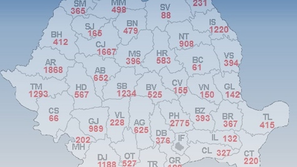 HARTĂ. Peste 28.000 de locuri de muncă disponibile în România, în 14 septembrie 2018. Cum sunt împărțite pe județe