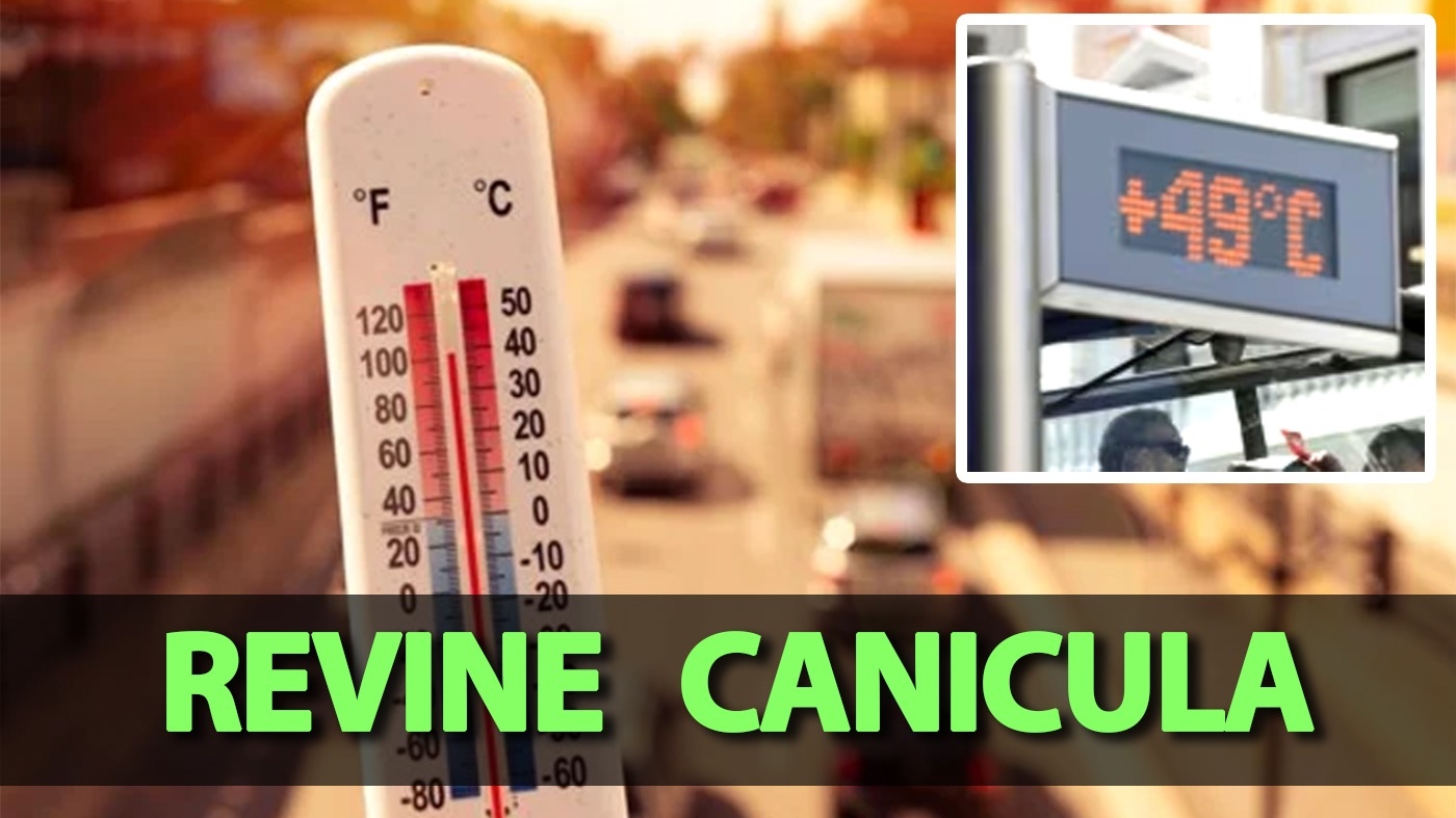 Se întoarce canicula! Cod galben de disconfort termic. Zonele care se vor topi sub valul de temperaturi ridicate
