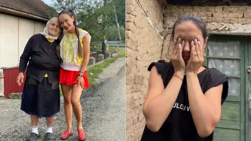 Imagini sfâșietoare cu casa în care a copilărit Vlăduța Lupău. Artista a izbucnit în lacrimi: „S-a distrus în timp”