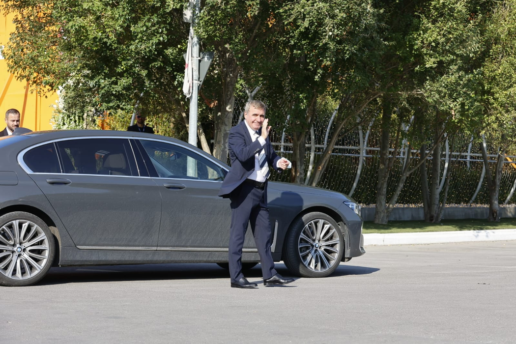 Gheorghe Hagi a ajuns la nunta Simonei Halep.