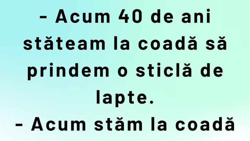 BANCUL ZILEI | Diferența dintre anul 2026 și anul 1986