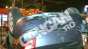 Accident rutier spectaculos! Au inlocuit ringul de dans cu patul de spital si perfuziile!