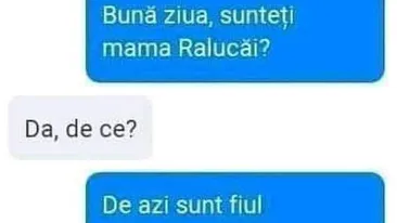 Bancul Zilei | Ce i-a scris un tânăr din București mamei Ralucăi, fata care tocmai l-a refuzat